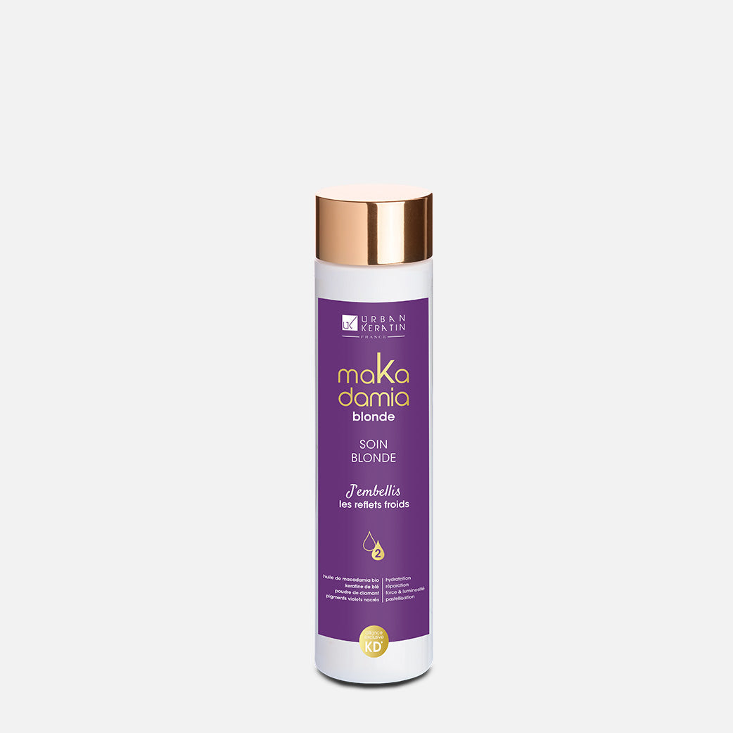 Soin cheveux blonds – Apres-shampoing violet