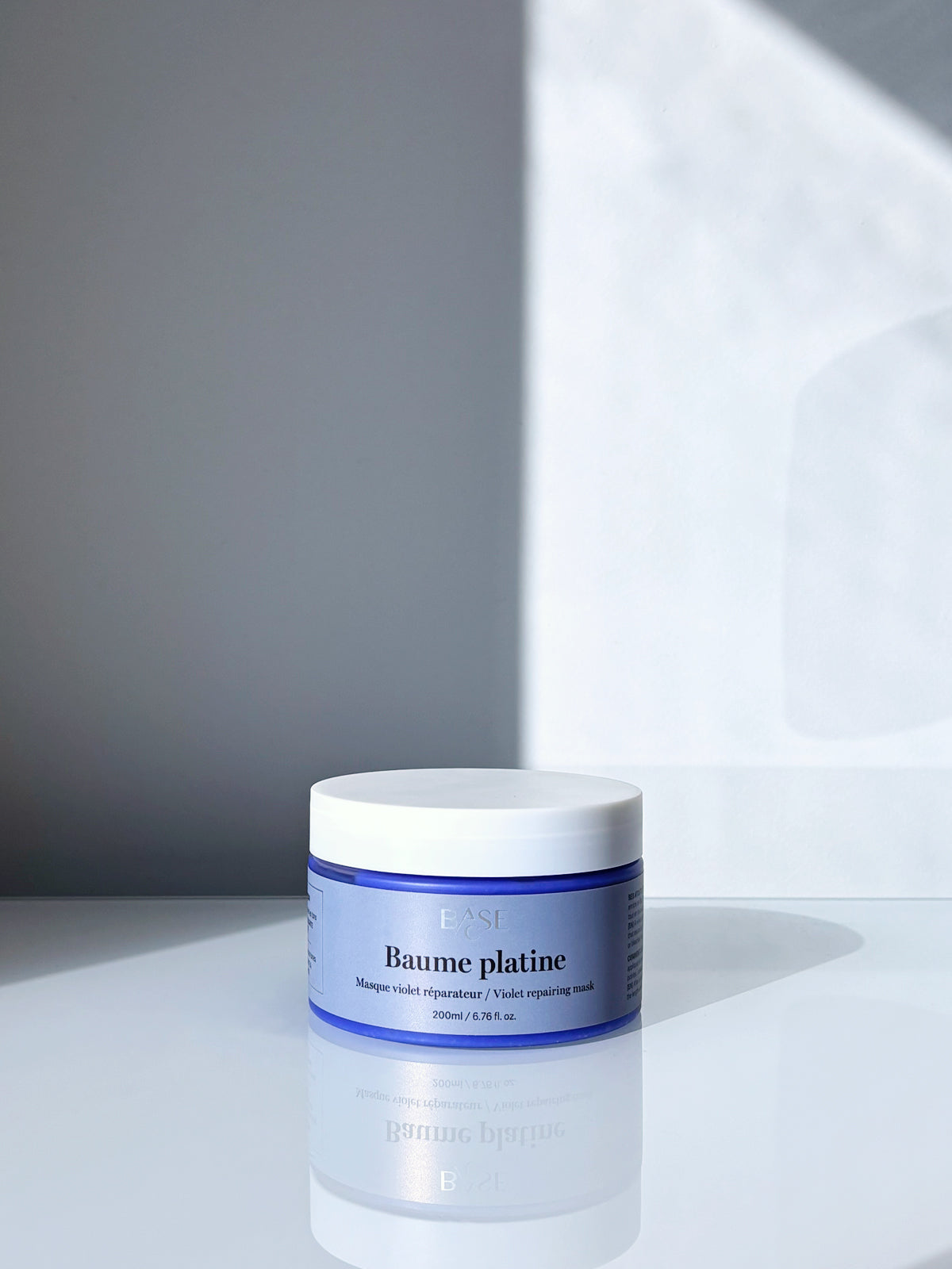 Baume platine – Masque violet reparateur
