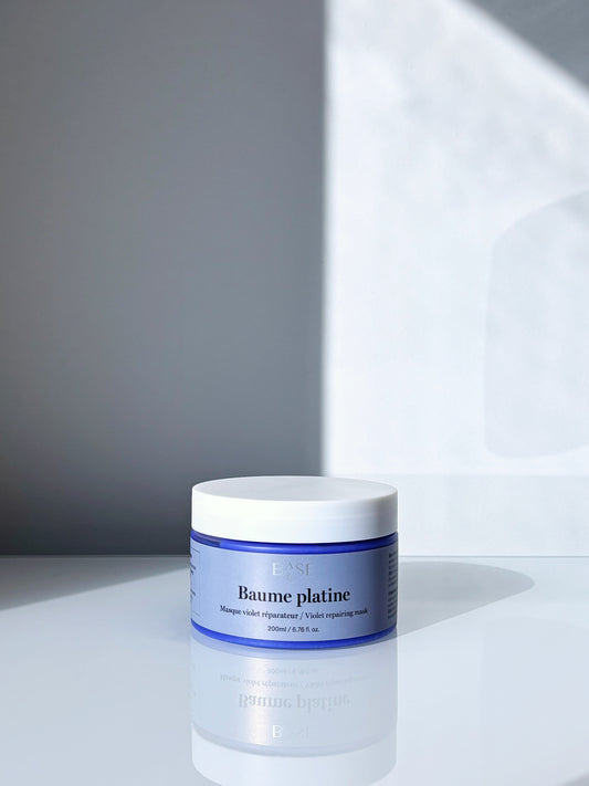 Baume platine – Masque violet reparateur