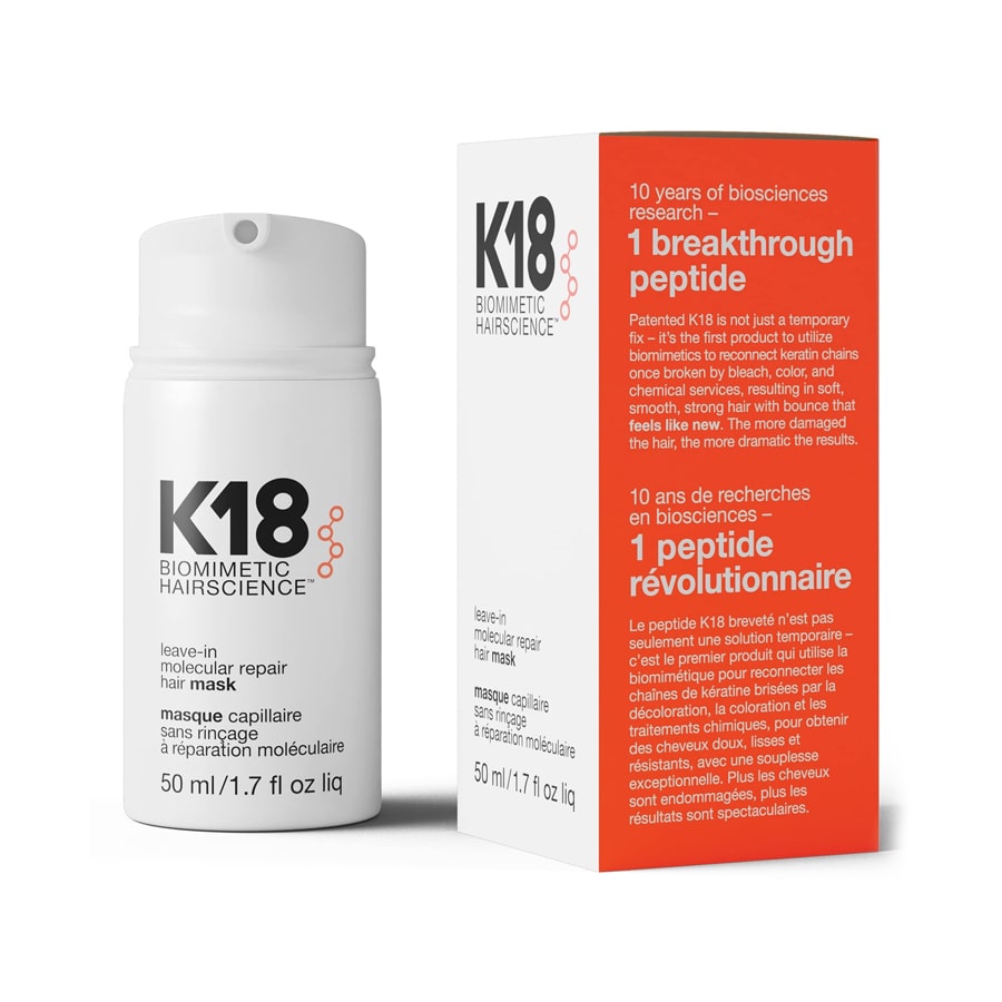 K18 - Masque capillaire sans rinçage à réparation moléculaire