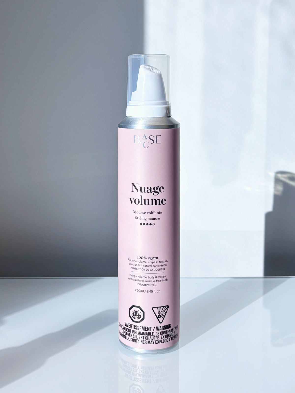 Nuage volume – Mousse coiffante