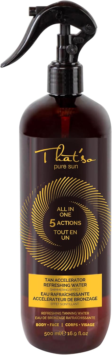 EAU RAFRAÎCHISSANTE ACCÉLÉRATRICE DE BRONZAGE